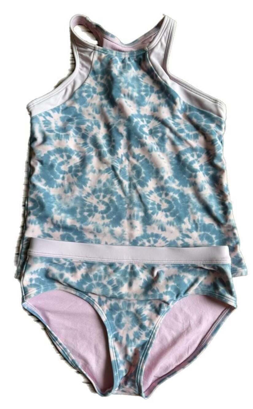Athleta Girl Free Spirit Tankini Swim Set Size L/12